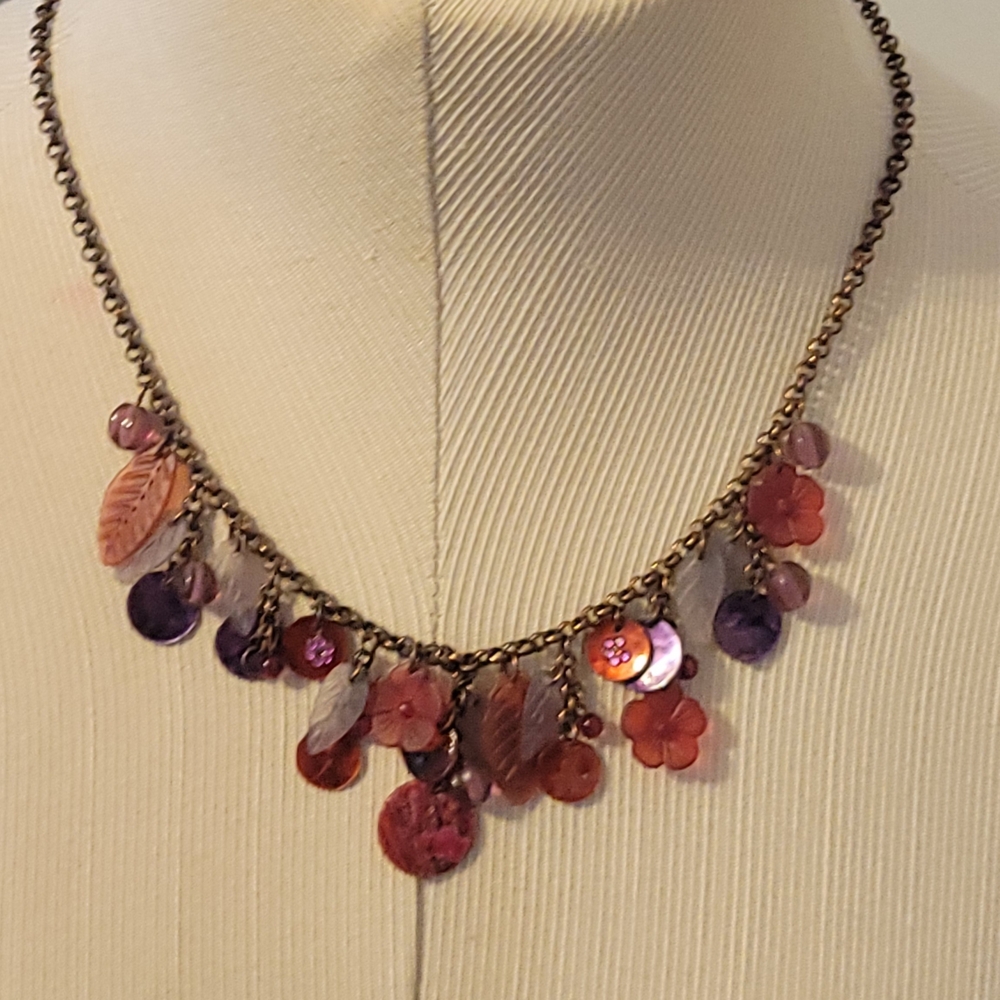 Elegant Laila Rowe Floral Charm Necklace